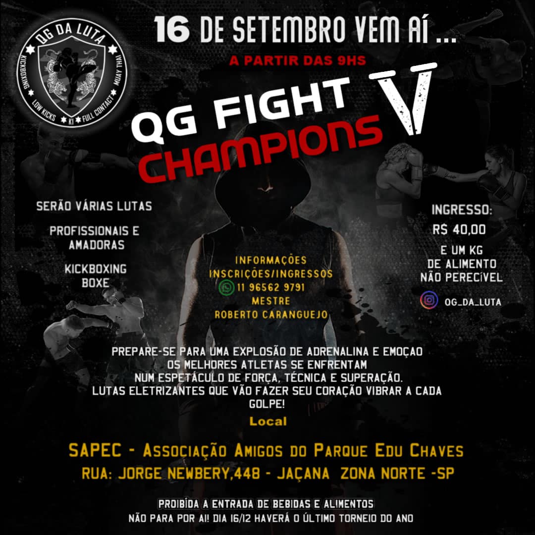QG FIGHT CHAMPIONS V